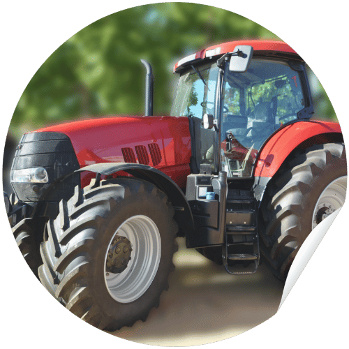 Excedentes de sementes, fertilizantes, ferramentas e subprodutos